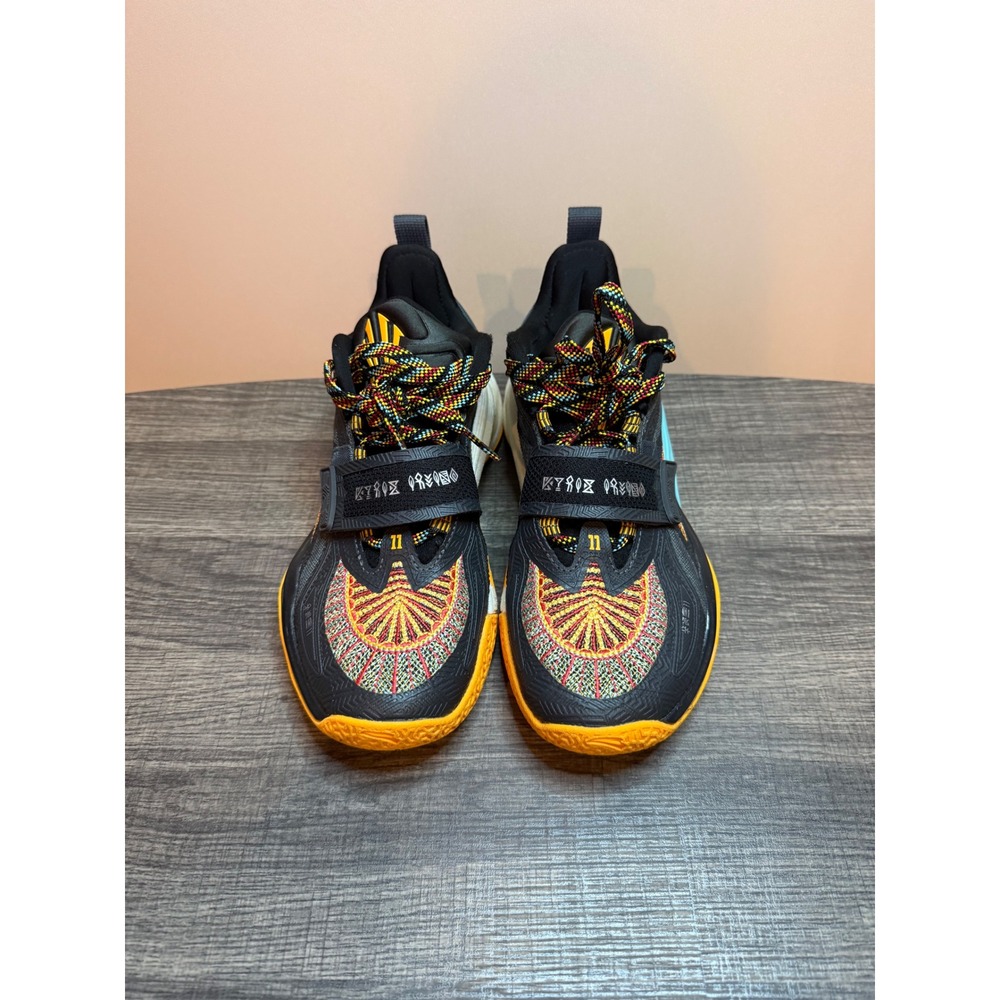Kyrie Irving Basketball Shoes Mens Black Multi Color Low Top Sneakers - Picture 1 of 5